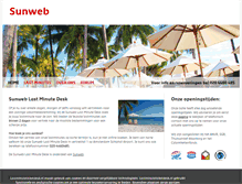 Tablet Screenshot of lastminuteticketdesk.nl